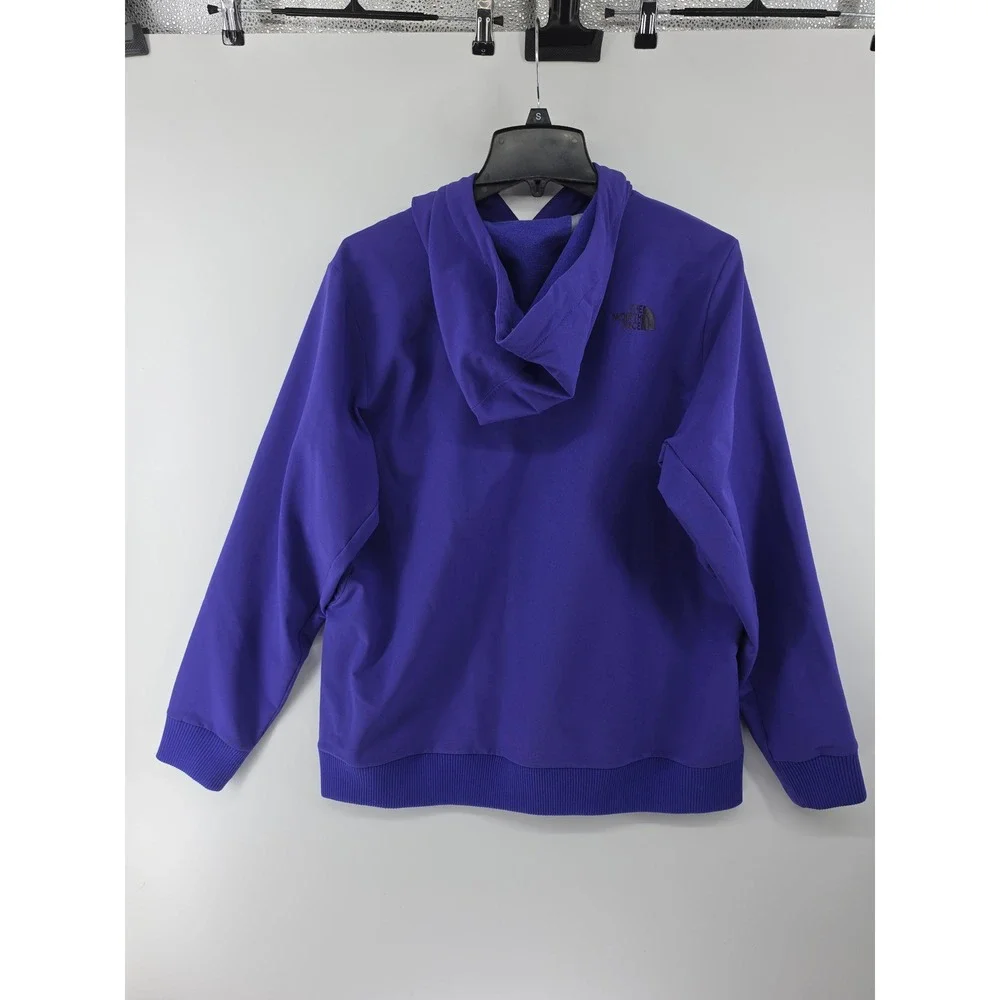 The North Face Tekno Logo Hoodie Mens Purple Pullover Fleece NF0A3M36 L New